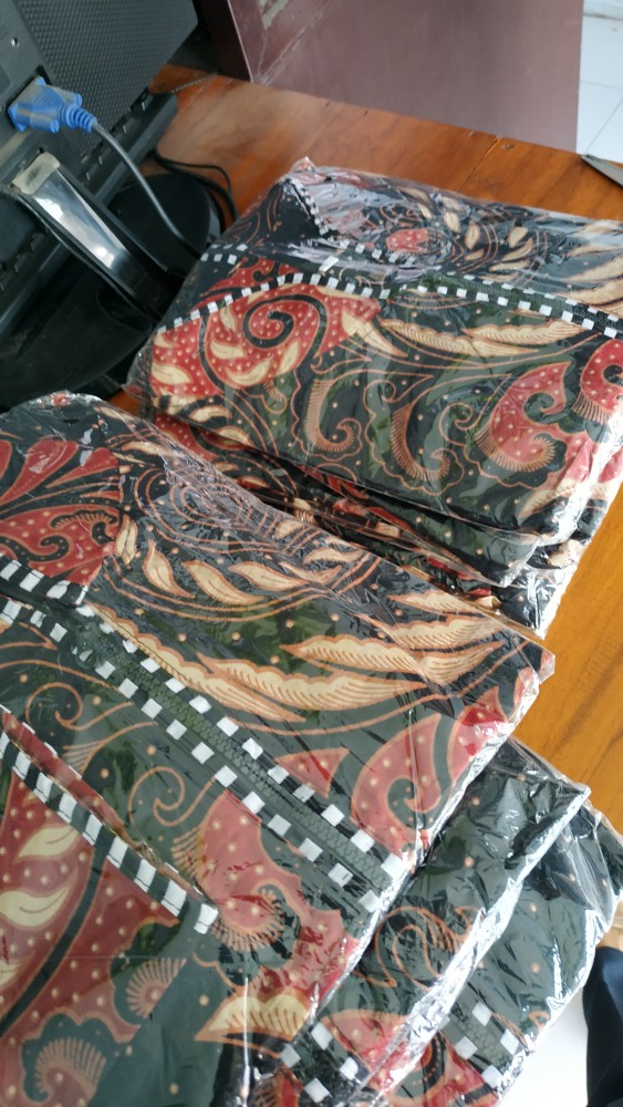 Tunik Batik Wanita Modern Terbaru Jumbo M L Xl Xxl Atasan Batik Wanita Seragam Murah Koleksibatik