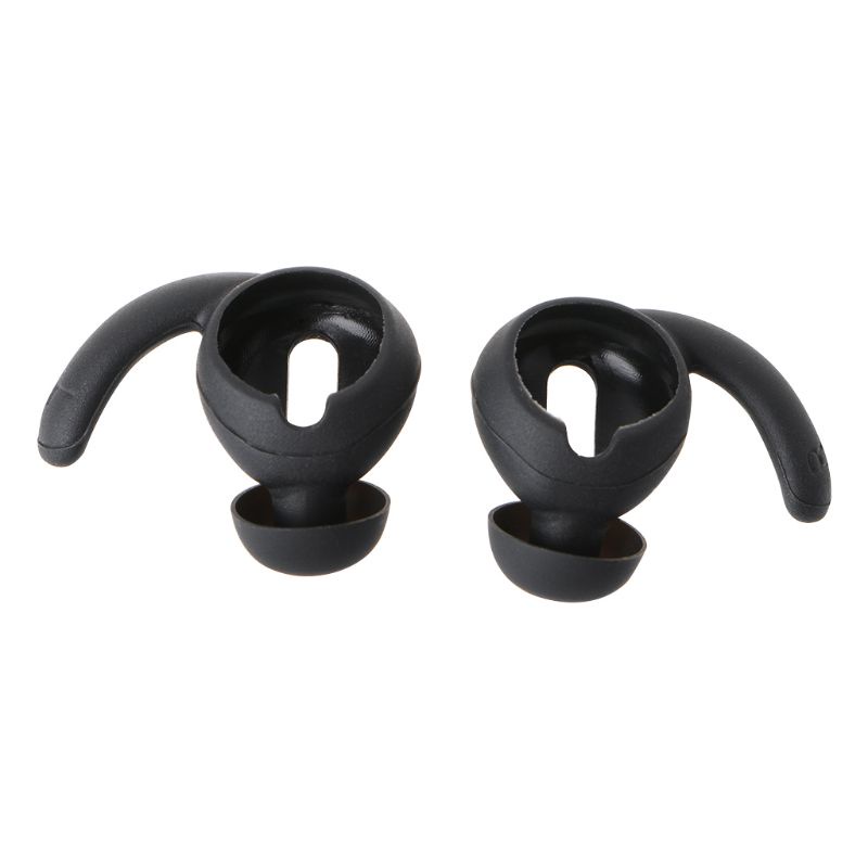 btsg 1Pair Silicone Earphone Case Cover Earbuds Eartip Ear Hook Cap for App-le iPhone