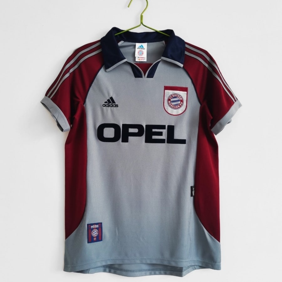 JERSEY BAYERN MUNCHEN AWAY FINAL UCL RETRO 1999 GRADE ORI 100% BEST QUALITY