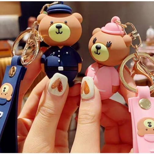 Gantungan Kunci Karakter / Gantungan Tas Boneka Kartun / Gantungan Aksesoris Tas /GANTUNGAN KUNCI ASTRONOT MELODY HELLO KITTY / GANTUNGAN KUNCI WANITA PASANGAN LUCU / HADIAH GANTUNGAN KUNCI MOBIL TAS LIONTIN GESPER ESTETIK MOTIF DISNEY / KEY CHAIN