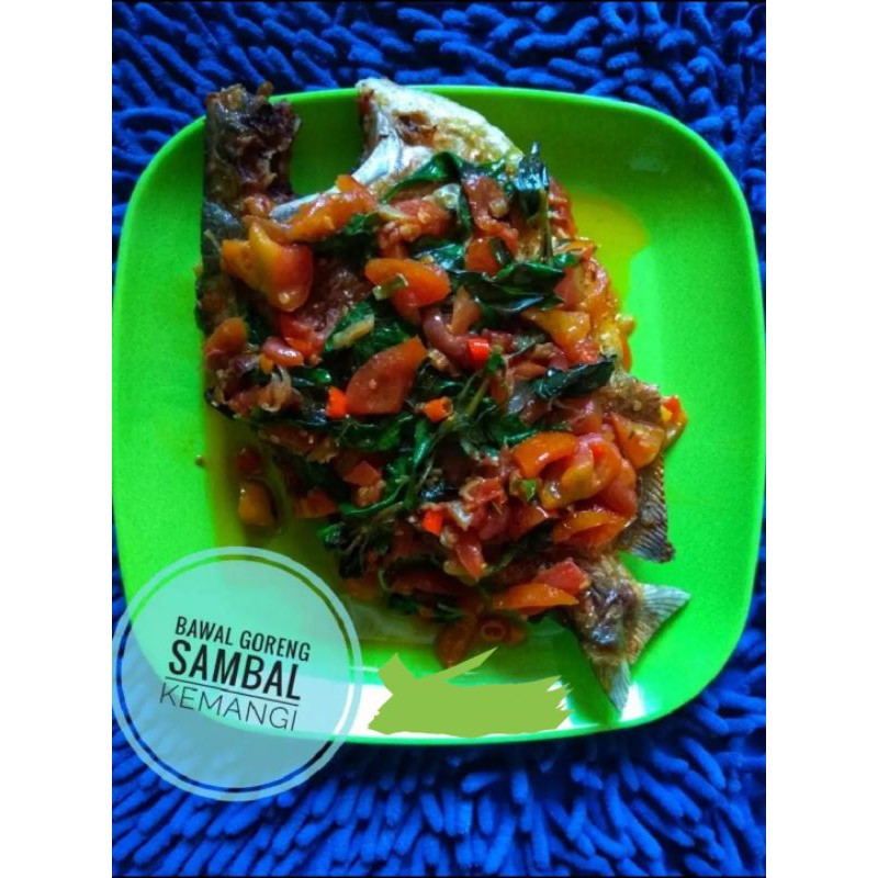 

bawal goreng sambal kemangi