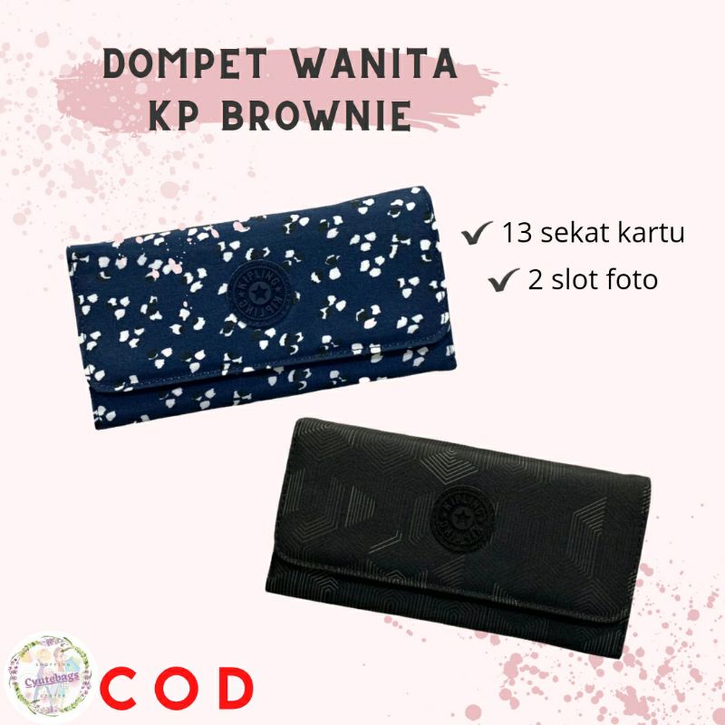 Dompet wanita Brownie Premium wallet kartu best seller