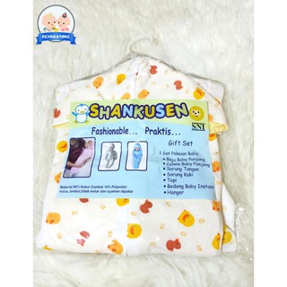 KADO SET BAYI  SHANKUSEN  BAJU  SET BAYI  BEDONG INSTAN 