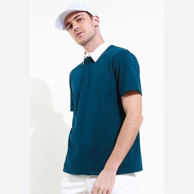 Tolliver Rugby Polo Shirt Pria