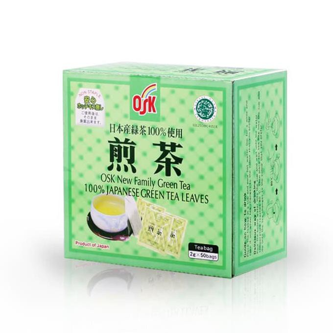 

( BISA COD ) OSK Japanese Green Tea (50 Sachet) DISKON [Kode 1|Kode 2|Kode 3|Kode 4|Kode 5|Kode