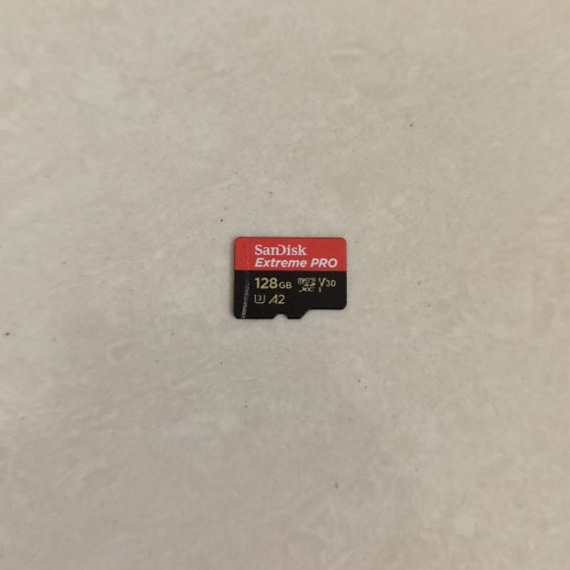 MicroSD Sandisk Extreme Pro 128Gb A2 memory card 128 GB SDXC 170 MB/s