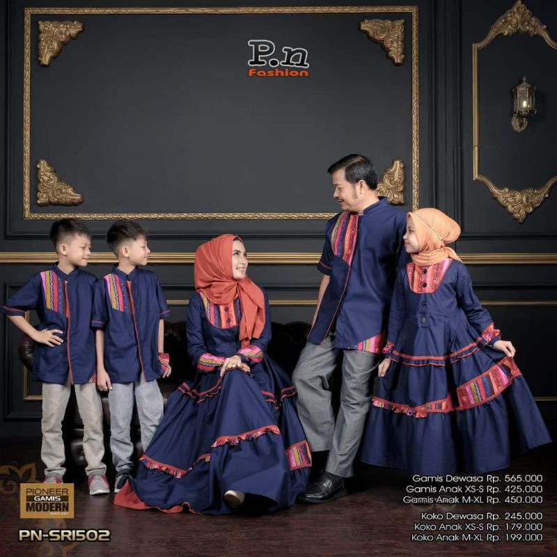 Super big sale Gamis murah sarimbit Pn Fashion bisa beli satuan tuneeca