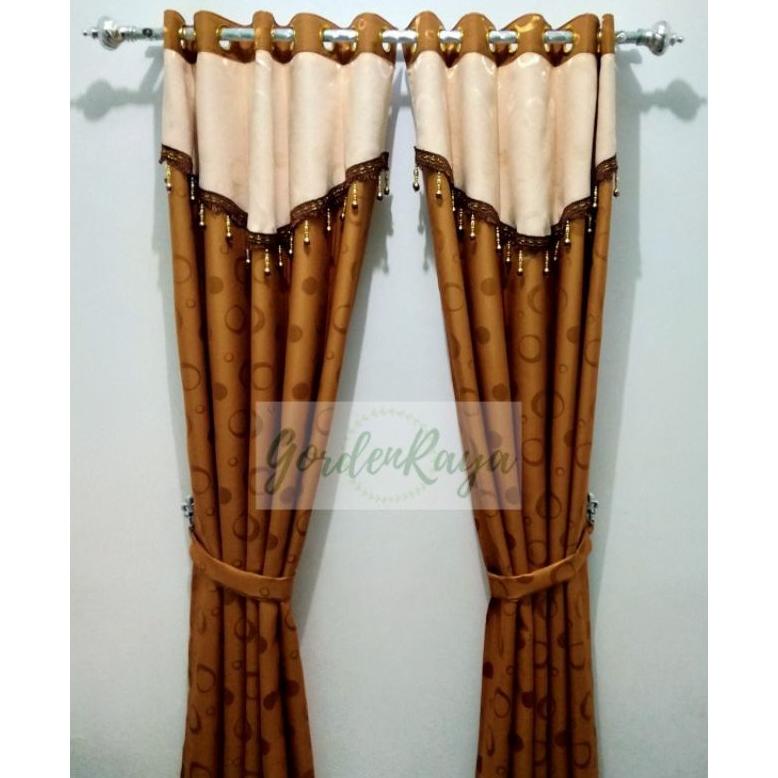 PROMO GORDEN JENDELA PINTU PONI RENDA KRISTAL TIRAI JENDELA PINTU PONI RENDA KRISTAL EMBOS MURAH MUR