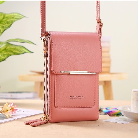 Tas Selempang Kulit Touchscreen Dompet Hp Multifungsi Tas Mini Cewek FY 9066 ORIGINAL TAS IMPORT