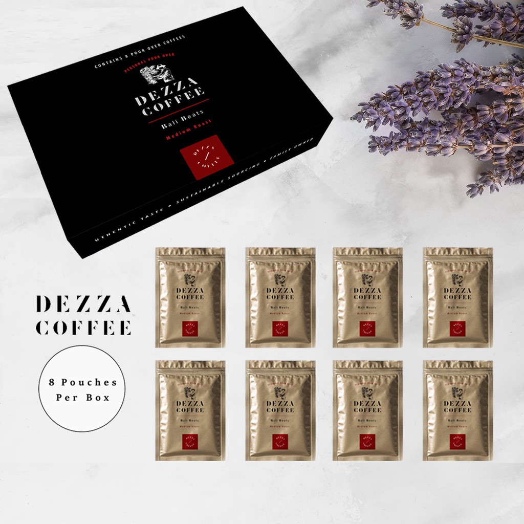 

Dezza Coffee, Bali Beats (Arabica) 8PC Drip Box