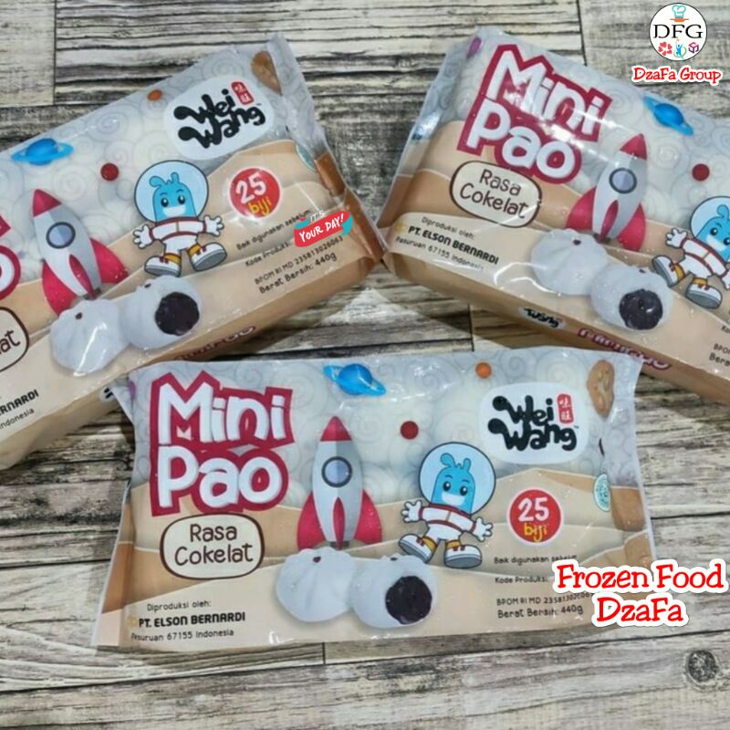 

Minipao Weiwang Rasa Cokelat