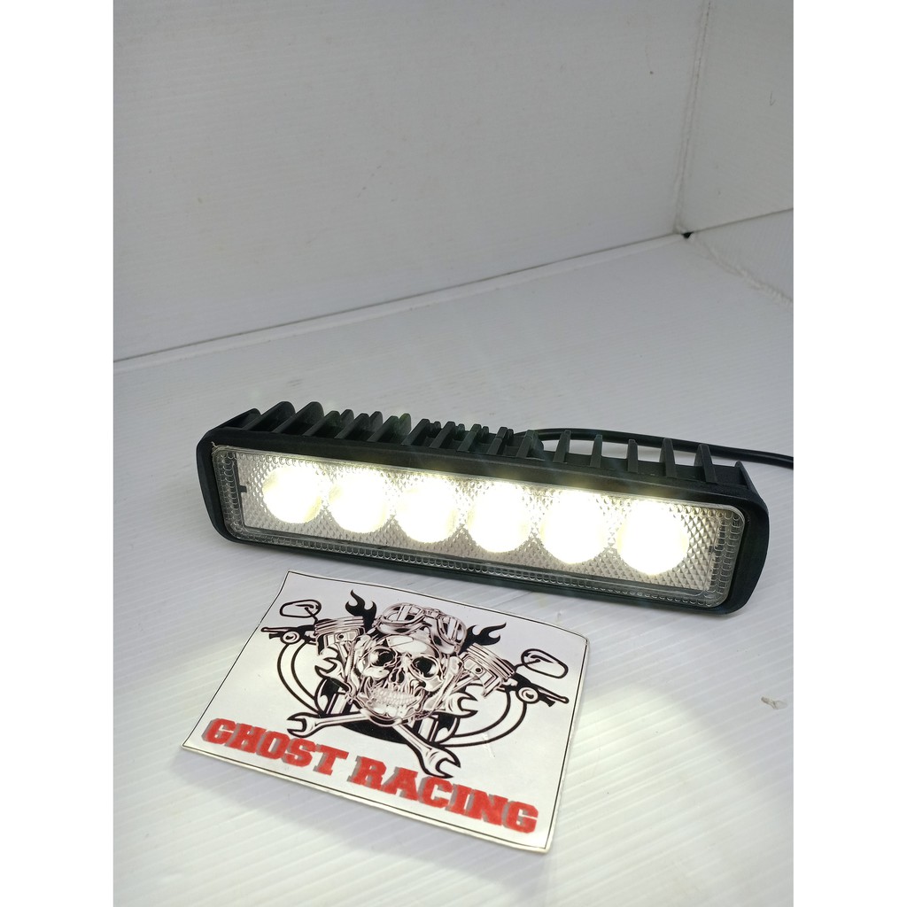 Lampu tembak sorot LED BAR CREE CWL 6 MATA
