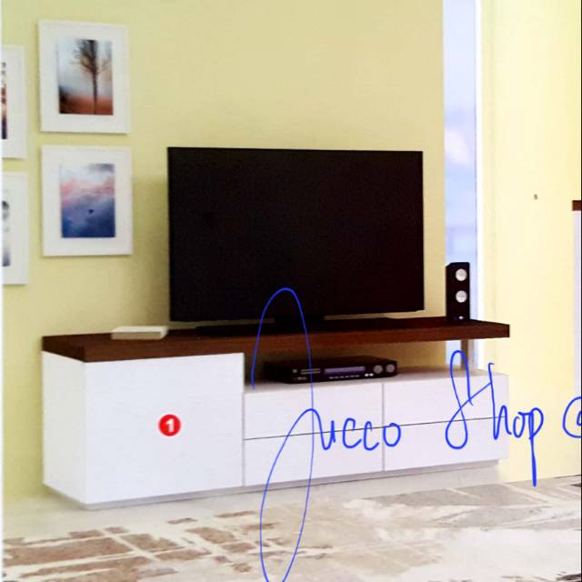 Buffet TV Expo Medan - Meja Tv Murah  VR1442 - Rak Tv