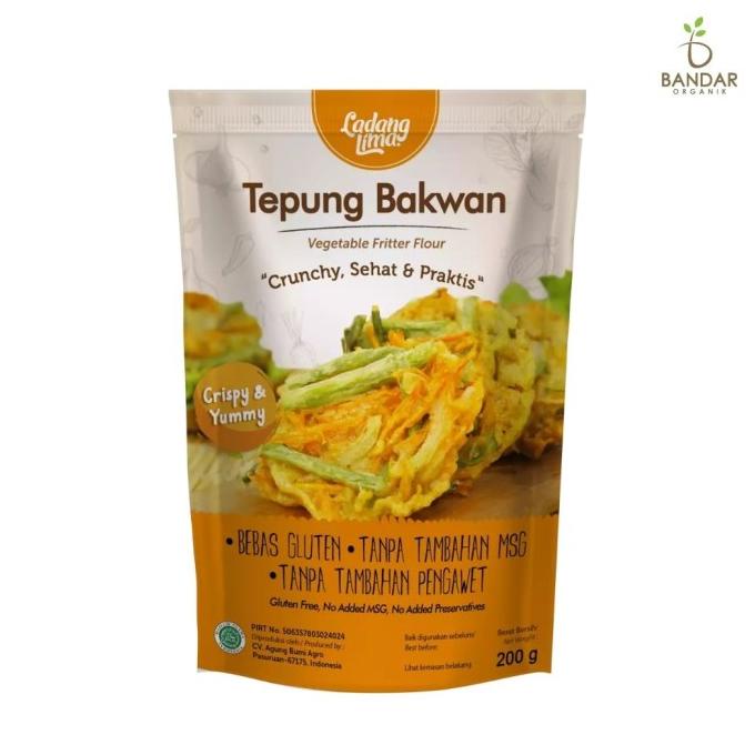 

Ladang Lima - Tepung Bakwan Gluten Free 200gr