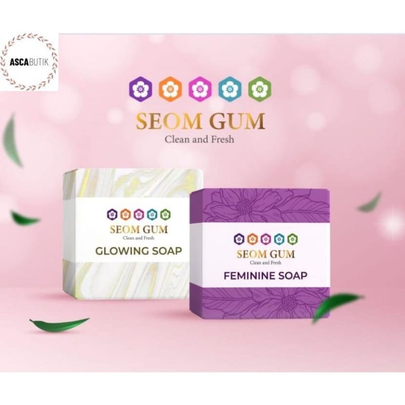 seogum glowing & feminim soap bpom