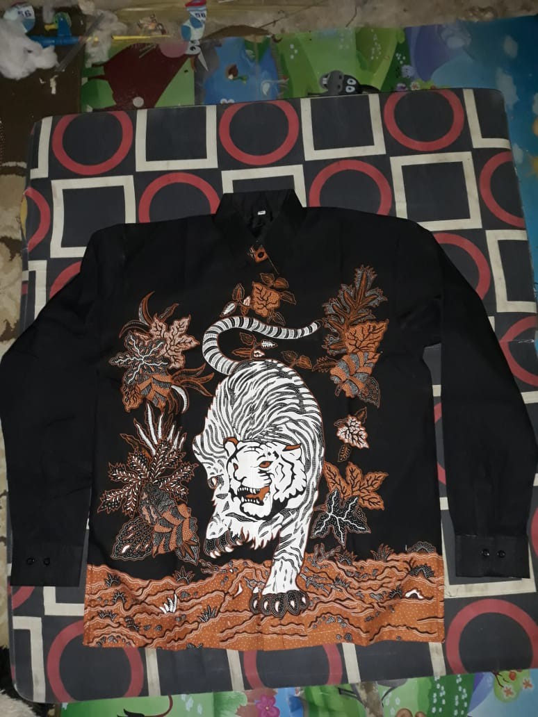 Setelan Sarung Koko Batik Eksklusif| Koko Muslim Motif Batik| Set Sarung Koko Lengan Panjang