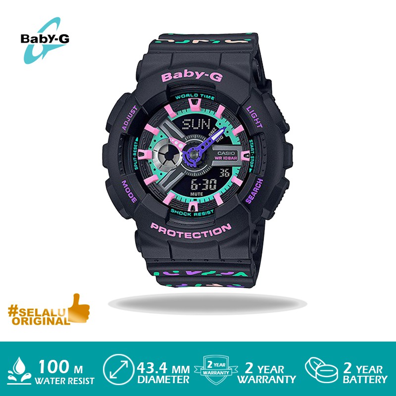Casio Baby-G BA-110TH-1ADR / BA110TH1ADR / BA-110TH Original
