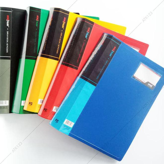 

Clear Holder / Display Books Folio 60 Pockets - Inter X Folder - Black Barang Terlaris