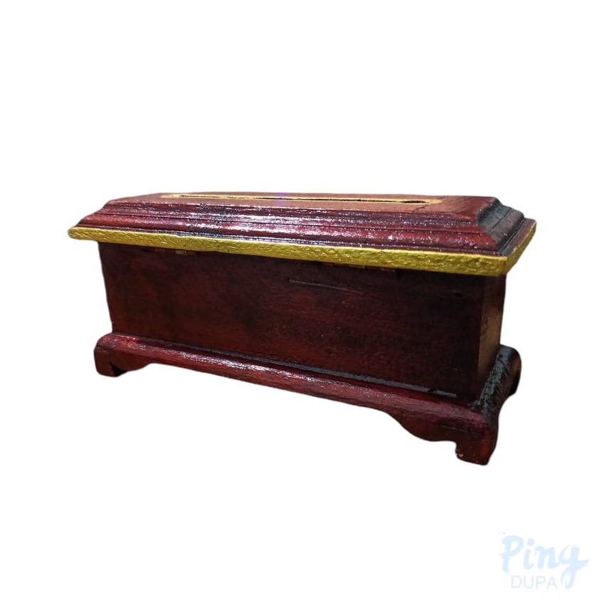 Hiolo Tempat Bakar Dupa Tibet Bahan Kayu Asli Tibet 15cm