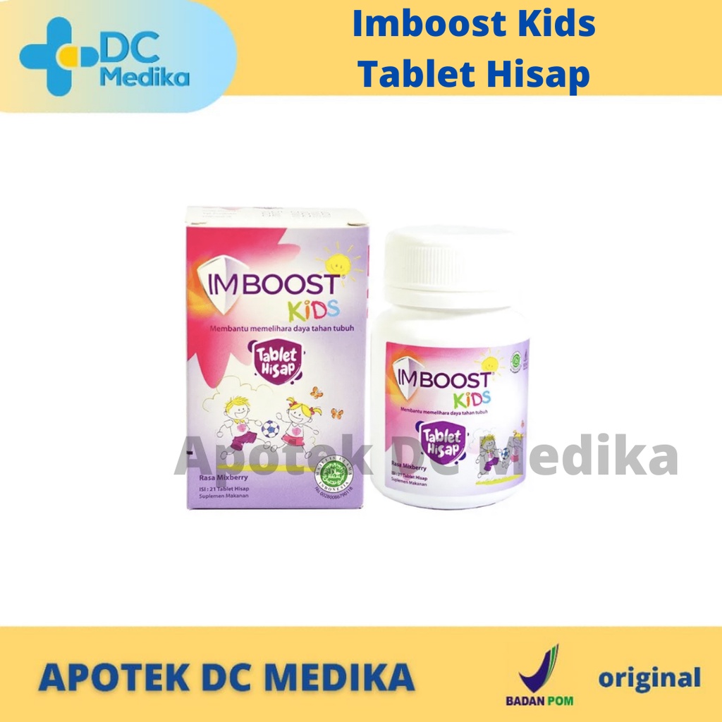 Imboost Kids Tablet Hisap / Multivitamin anak / vitamin anak