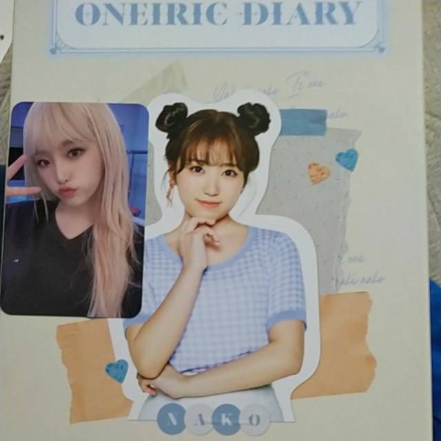 IZ*ONE Oneiric Diary Album Only (Diary ver.) Cover Nako & PC Yena