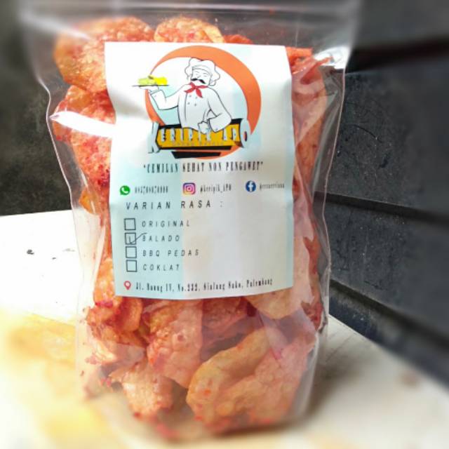 

Keripik kentang BALADO