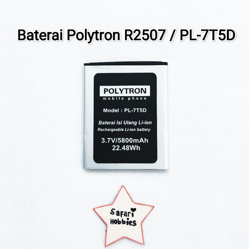 Baterai Polytron R2507 / PL-7T5D