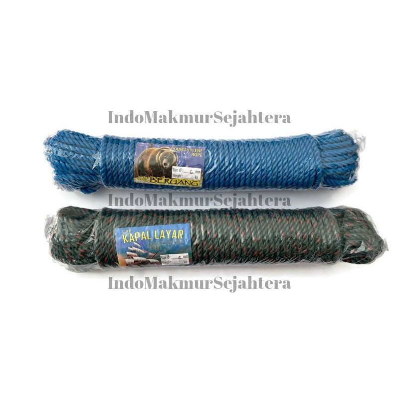 Tali Tambang / Tali Tampar /Tali Nilon 6mm