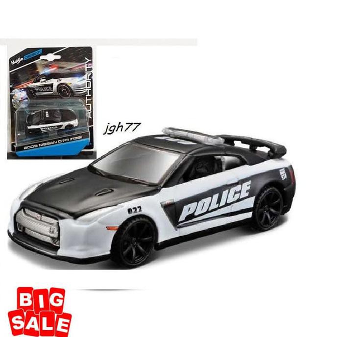 MAINAN Maisto 2009 Nissan GTR R35 Police MURAH
