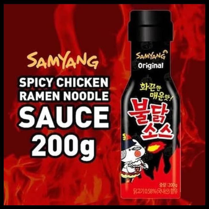 

Promo Terbatas - Saos Samyang / Samyang Sauce / Saus Samyang Logo Halal - No Logo Halal, Hitam