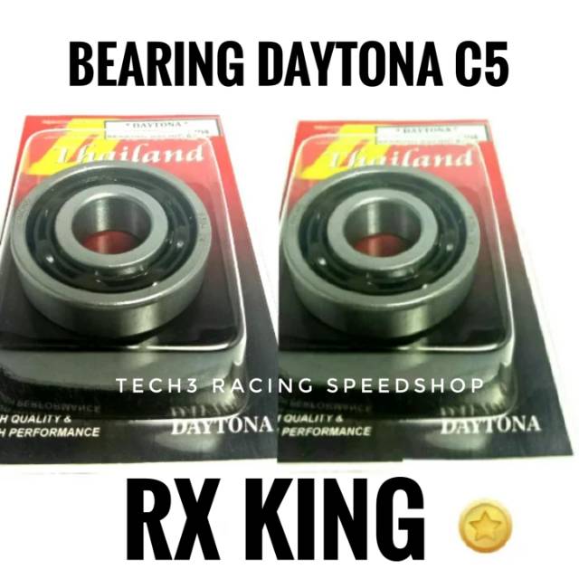 bearing krukas daytona c5 rx king highspeed bukan c3 c4 6304 6205