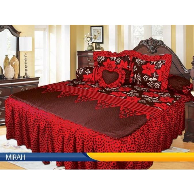 California - Sprei Rumbai King Mirah