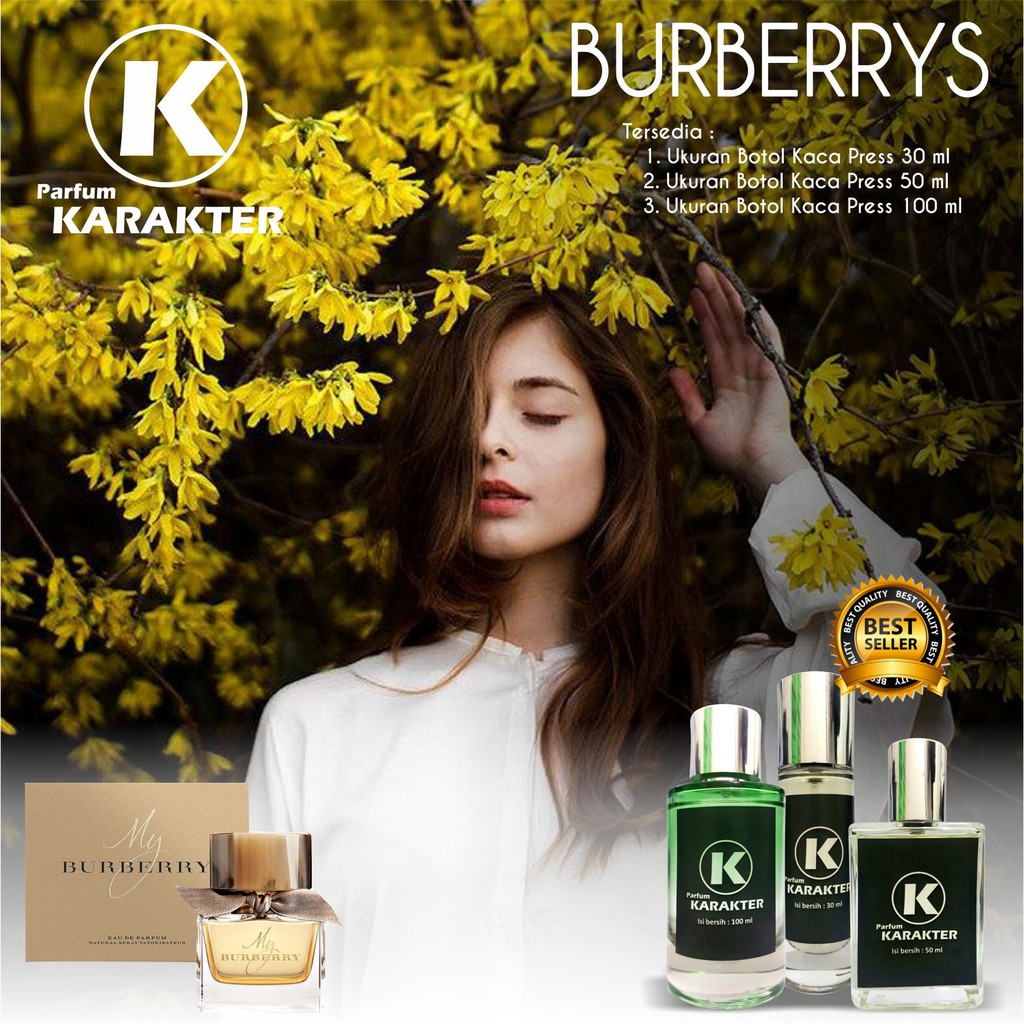 PARFUM CEWEK AROMA BURBERRYS - ORIGINAL BIBIT