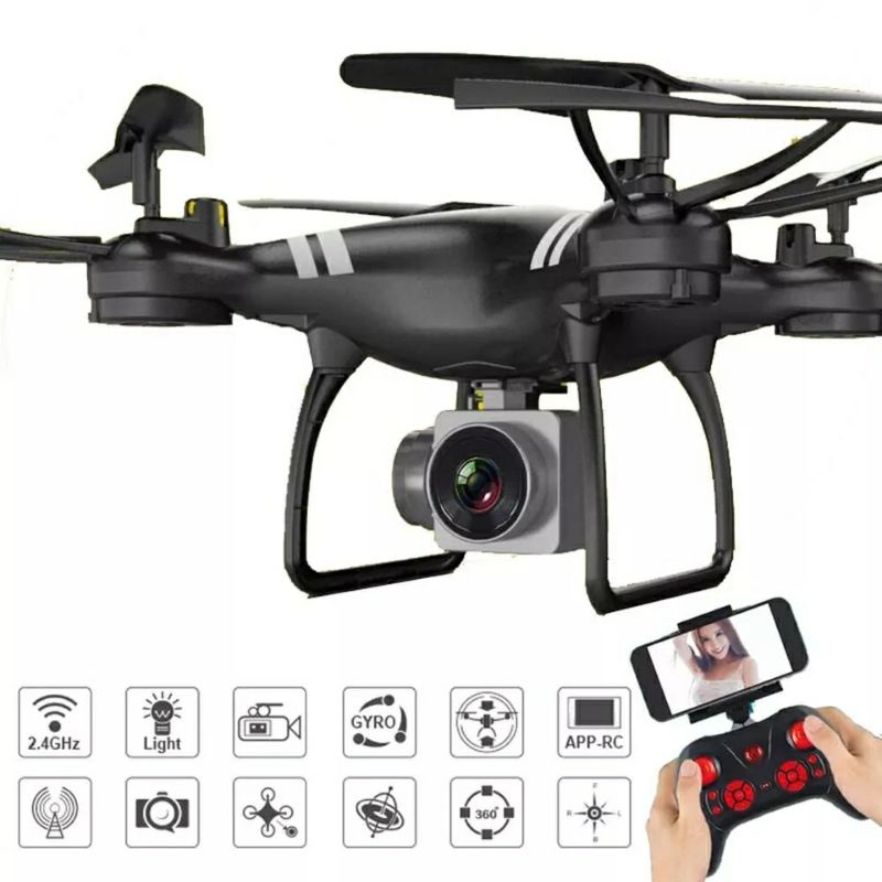 2022 DRONE FPV KY101 CAMERA WIFI 480P 1080P 4K