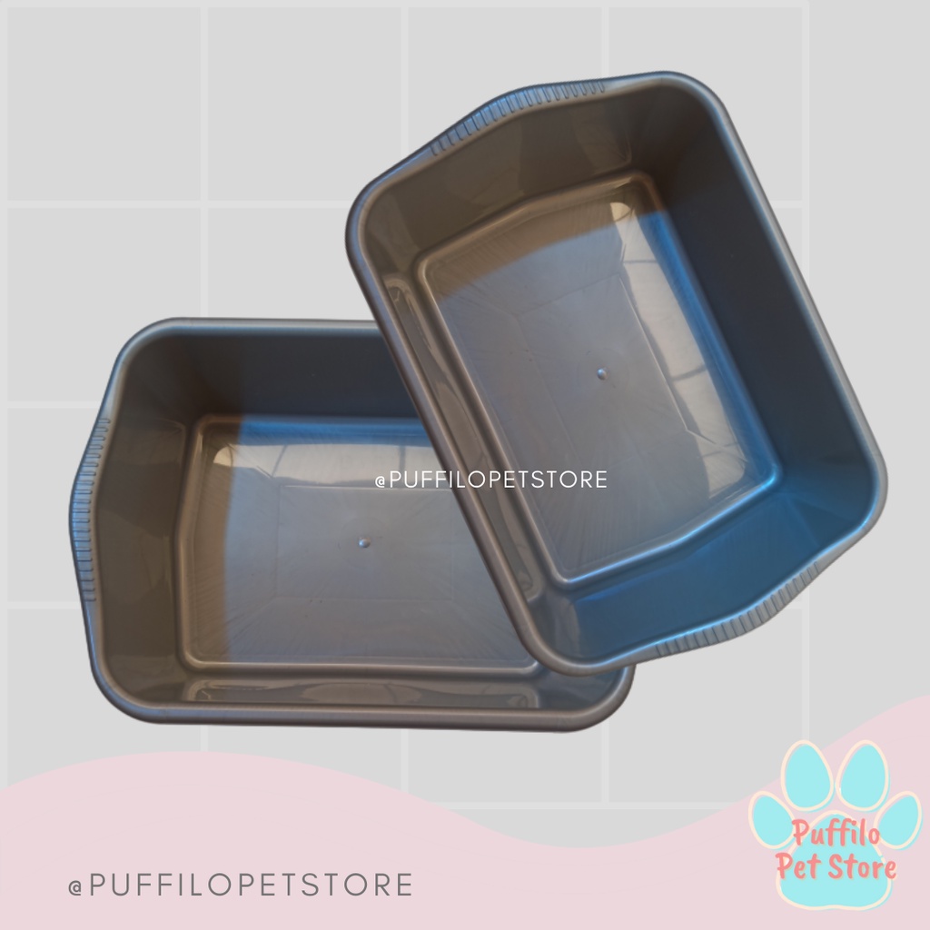 CAT LITTER BOX / BASKOM BAK PASIR KUCING / CAT TOILET