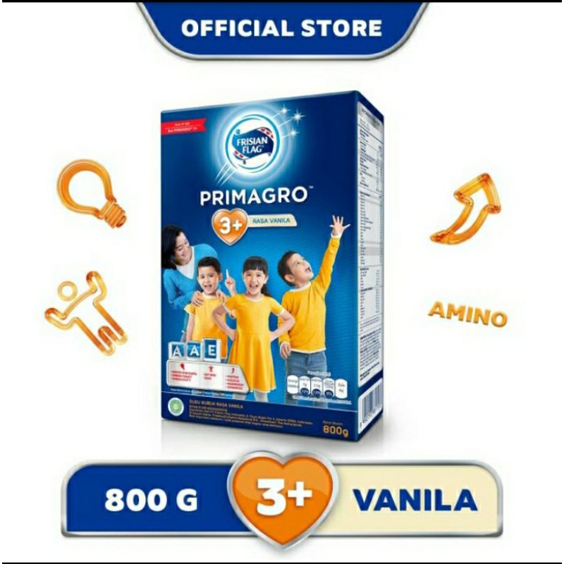 Primagro 3+ Vanila/Madu 750gr | D'Lubna Baby