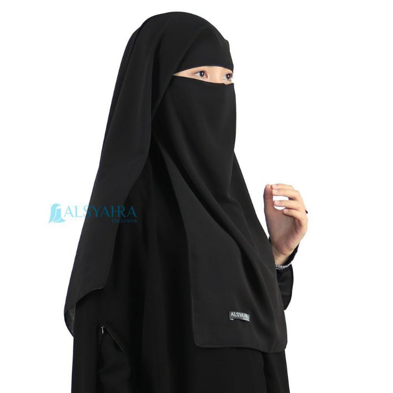 Niqab Yaman Sifon Premium Alsyahra Exclusive