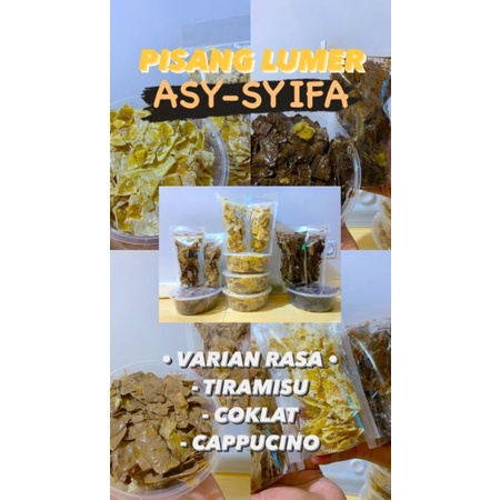 KRIPIK PISANG/KRIPIK PISANG LUMER/KRIPIK RENYAH (ASYIFA)