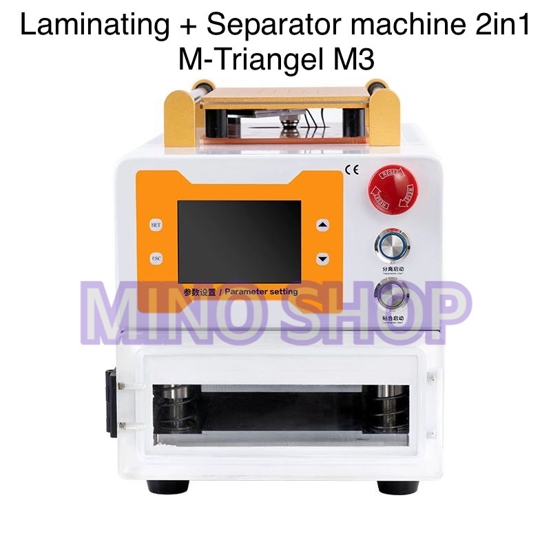 MESIN LAMINATING + SEPARATOR PEMISAH LCD TOUCHSCREEN M-TRIANGEL M3