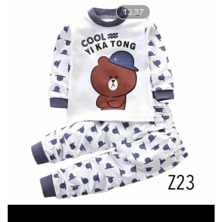 dealshop SALE BAJU TIDUR ANAK BAHAN KAOS PREMIUM-STELAN 075