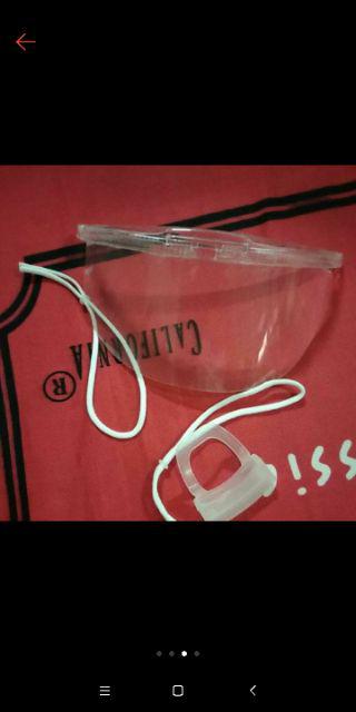Mask Plastic Transparent,masker Penutup Mulut Plastik Transparan