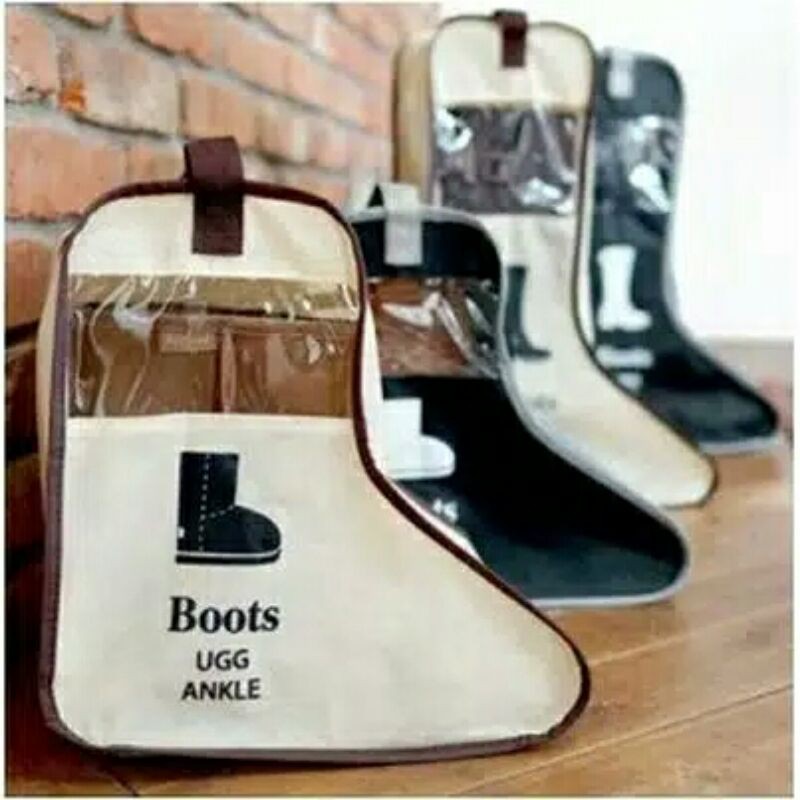 TAS SEPATU BOOTS IMPORT SHORT ANKLE BOX SEPATU BOOTS STRORAGE