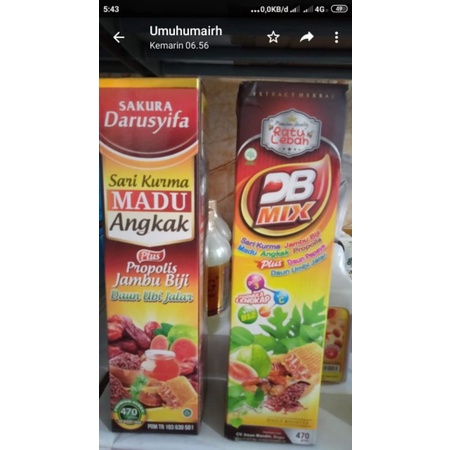 

db mix madu angkak
