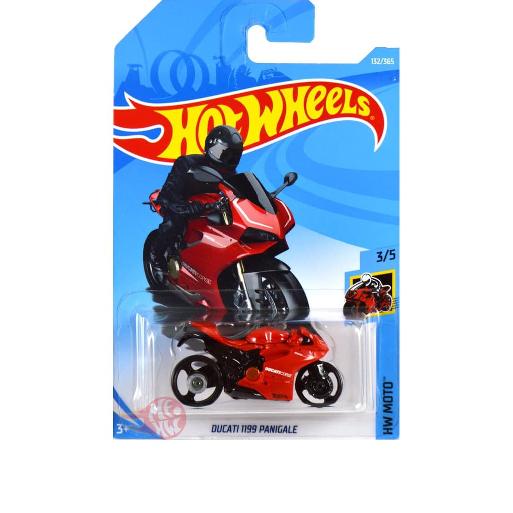 Diecast New Ray Vespa - Diecast Motogp - Diecast Ducati Ducati 1199 Panigale Merah / Red Ducati