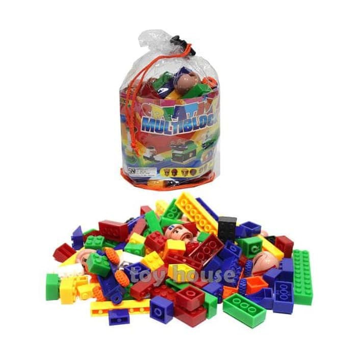 Mainan Lego 104pcs Block puzzle Creative Multiblock HKR Murah