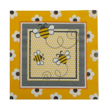 Decoupage Napkin - Tissue Decoupage 2Ply AN - Bee
