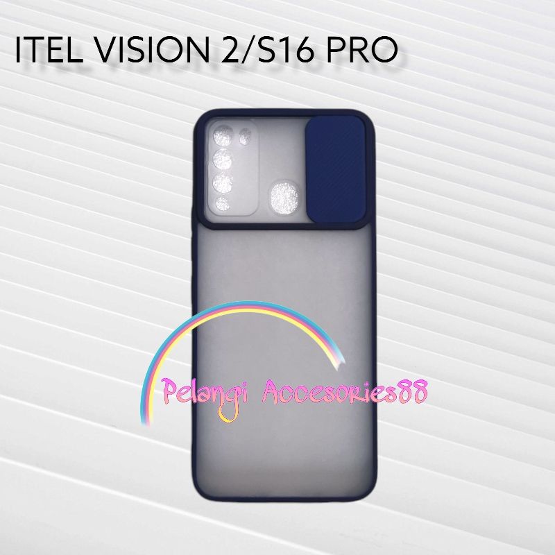 CASE ITEL VISION 2 / S16 PRO CASE SLIDE KAMERA - CASE DOVE SLIDE KAMERA