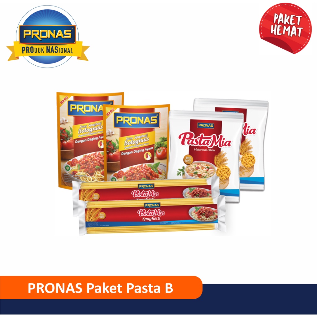 

PRONAS Paket Aneka Pasta B bundling 6 pcs
