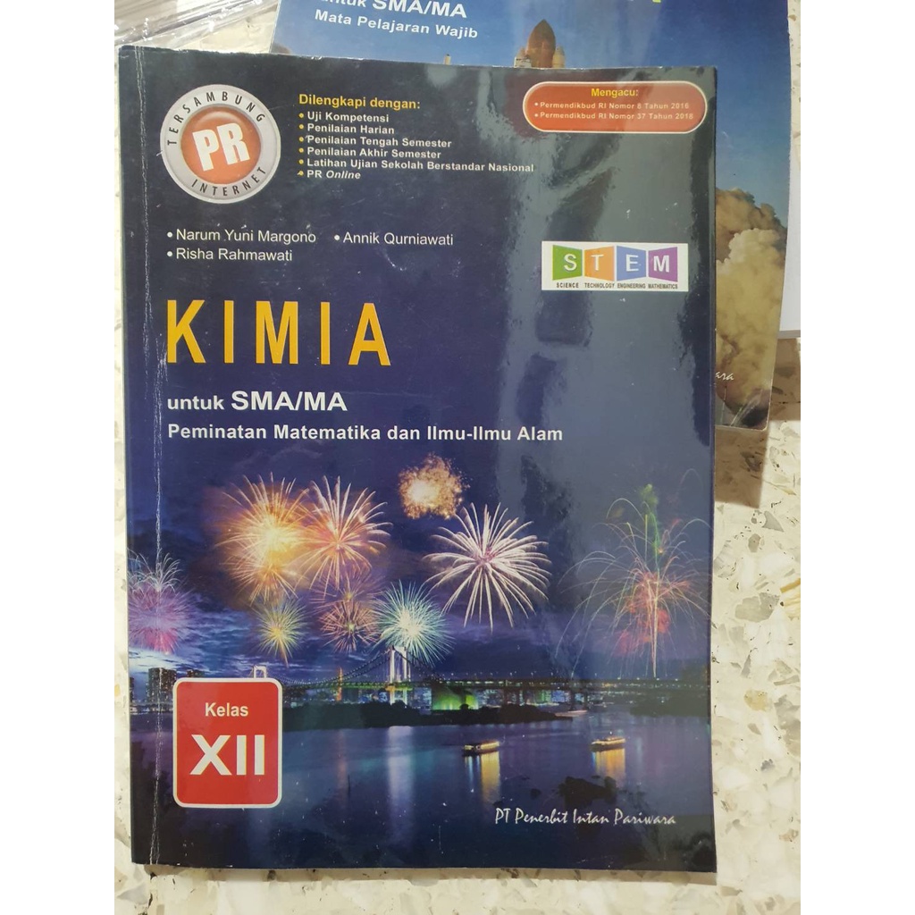 Buku PR Kimia Kelas 12 Intan pariwara