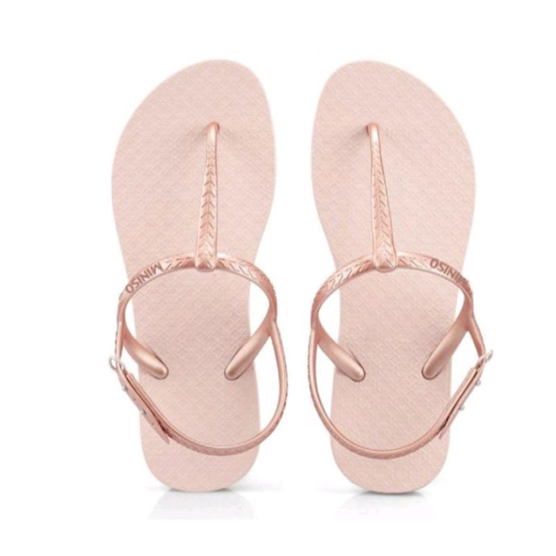 Miniso Classic Series Women's Sandals ( 37-38 ) pink